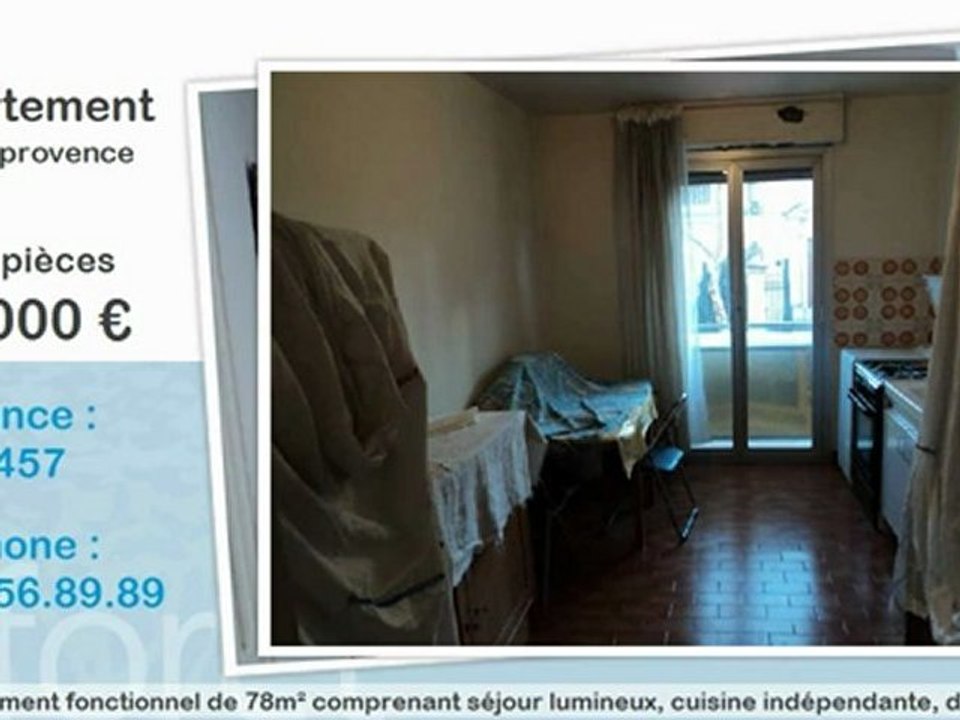 Vente appartement 3 pièces Salon de provence