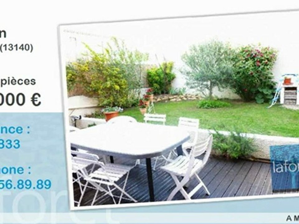 Vente maison 4 pièces Miramas