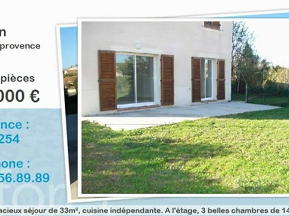 Vente maison 4 pièces Salon de provence