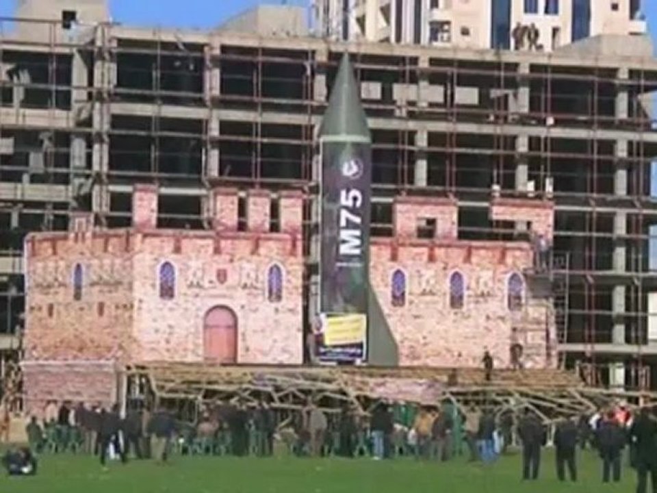 Le chef du Hamas, Khaled Mechaal, de retour à Gaza