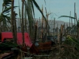 Typhoon aftermath in Philippines