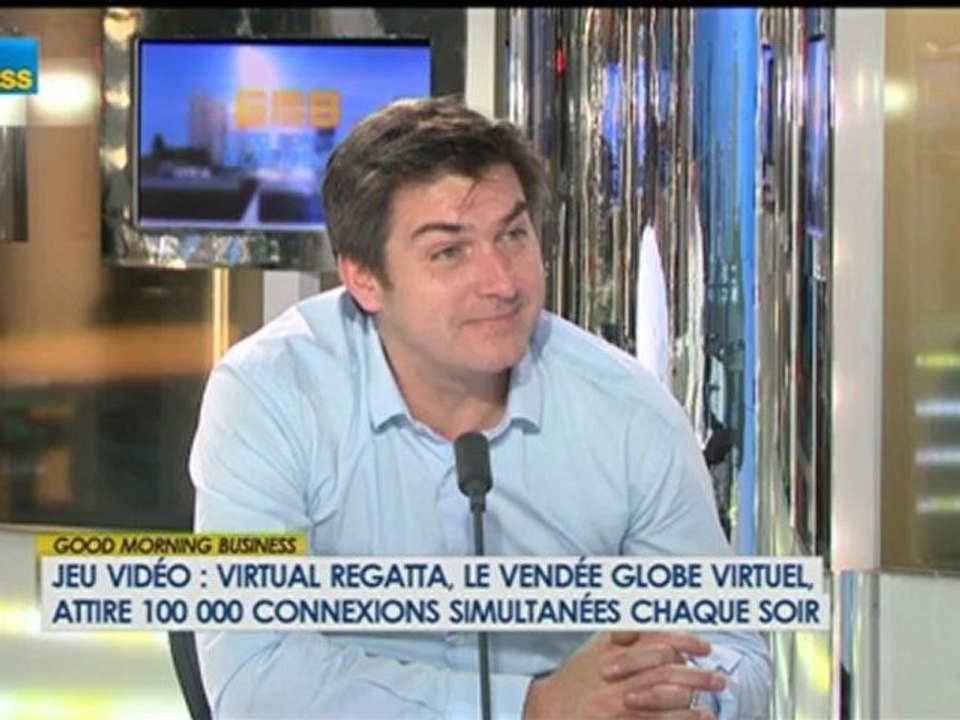 07/12 BFM : Good Morning Business - Philippe Guigné, créateur du jeu Virtual Regatta