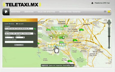 Teletaxi.Mx - Mapa Interactivo