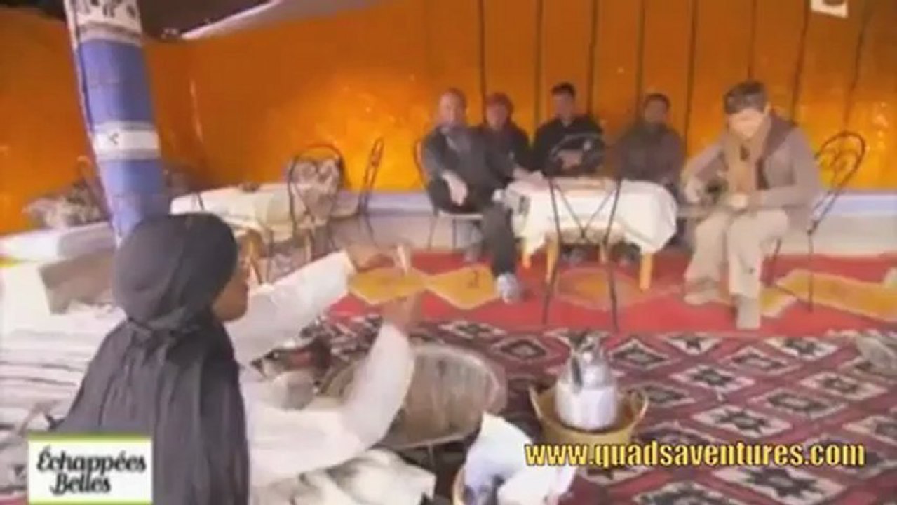 Virée en Quad avec Sophie Jovillard - Kasbah Tifoultoute - Oasis Fint - Ouarzazate - Maroc