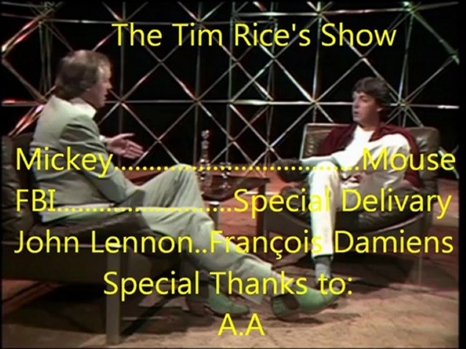 Tim rice's itw