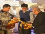 Sachin, Ganguly and Dhoni share stage at a book launch