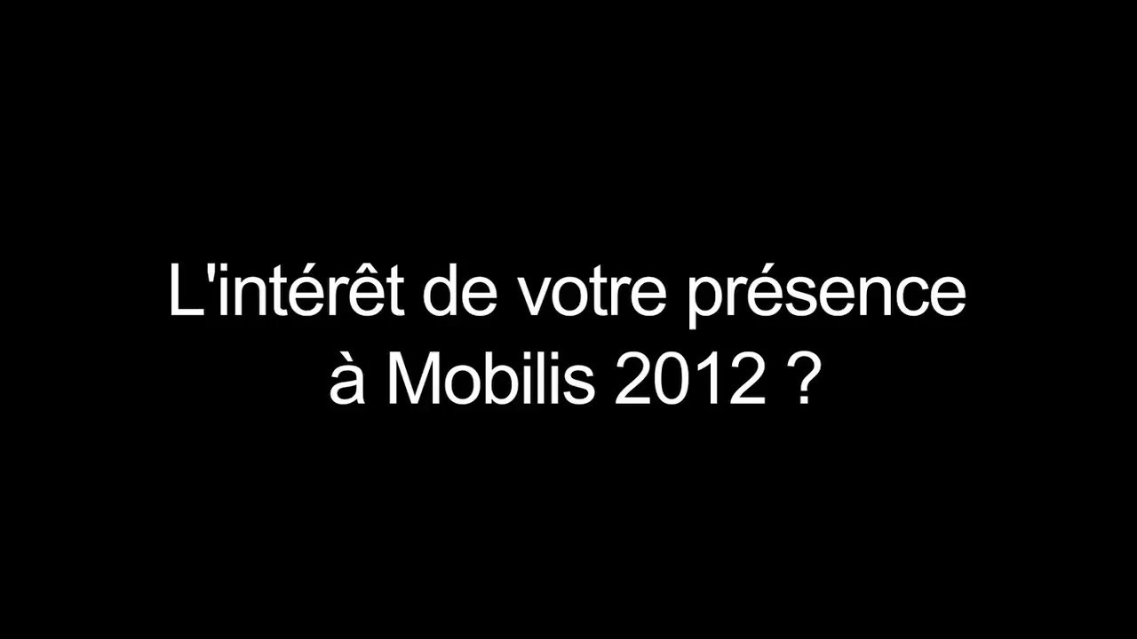 Interview Philippe PICARD pour l'Université de Franche-Comté à Mobilis 2012