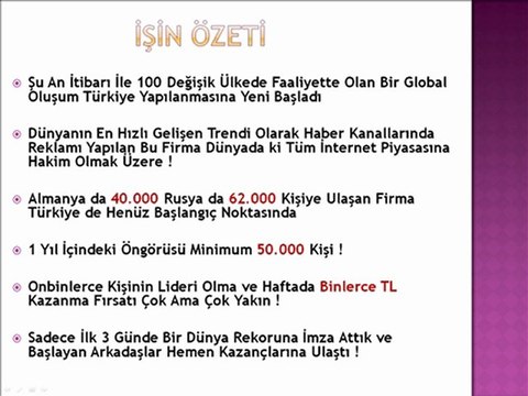 AVON , ORİFLAME , AMWAY , HERBALİFE , FLP , LYONESS YA DA DİĞERLERİNDE Mİ ÇALIŞIYORSUNUZ ?