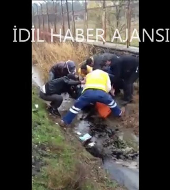 BAŞKAN ACAR'IN GEÇİRDİĞİ KAZA-GÖRÜNTÜLERİ