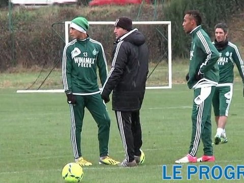 ASSE/OL: La pelouse sera très froide, le chaudron bouillant
