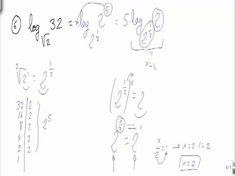 Ejercicios y problemas resueltos de logaritmos problema 6