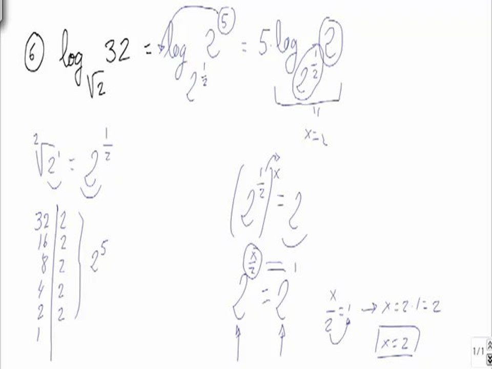 Ejercicios y problemas resueltos de logaritmos problema 6