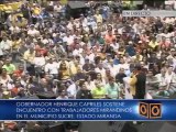 Capriles: Nuestros trabajadores nunca más se pondrán de rodillas ante nadie