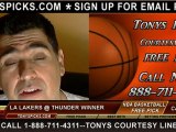 Oklahoma City Thunder versus LA Lakers Pick Prediction NBA Pro Basketball Odds Preview 12-7-2012