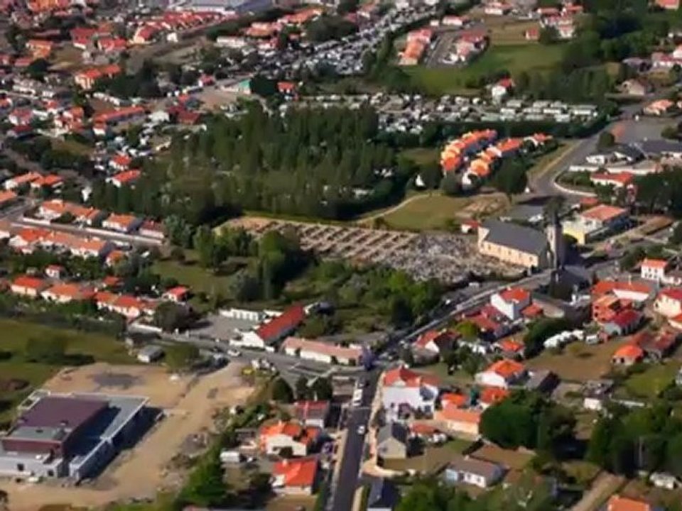 Fromentine La Barre de Monts vue du ciel
