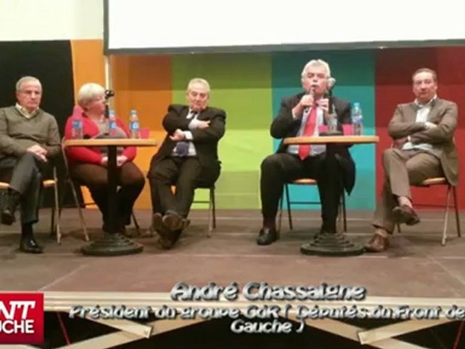 12-12-05 André Chassaigne défend l'idée d'une nationalisation pérenne de Florange