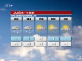 Vremenska prognoza za 08. decembar 2012. (Evropa, Balkan, Srbija i Timočka krajina)