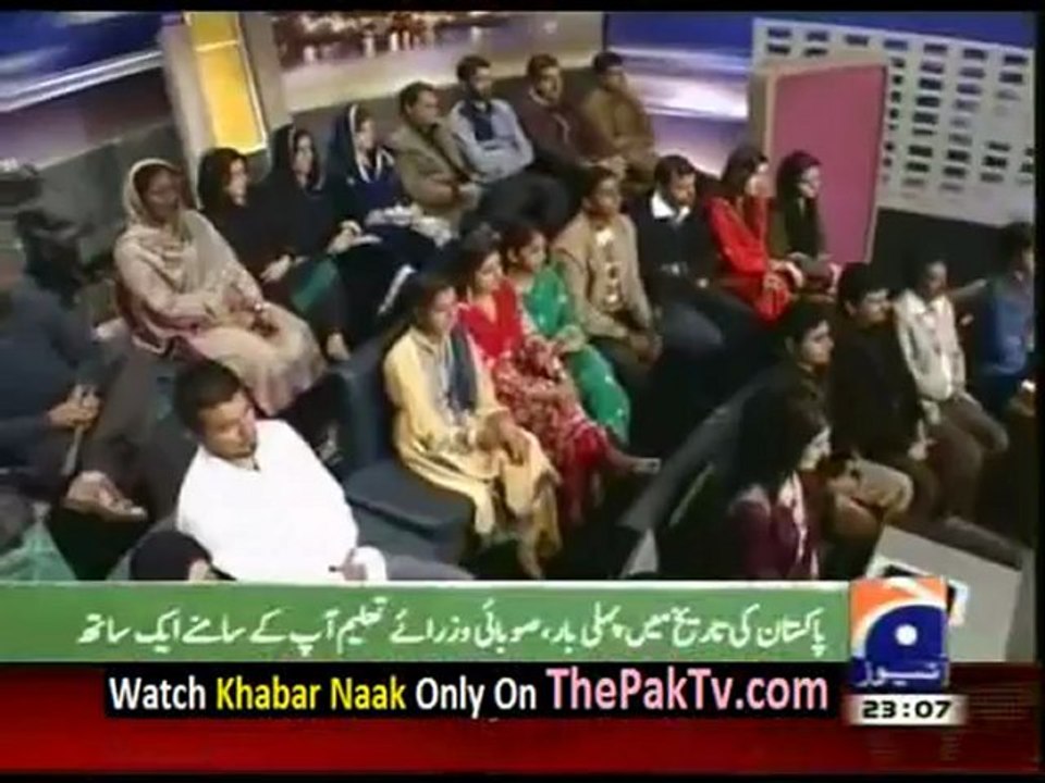 Khabar Naak With Aftab Iqbal - 7th December 2012  part 1