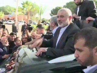 Le chef du Hamas à Gaza pour sa toute première visite