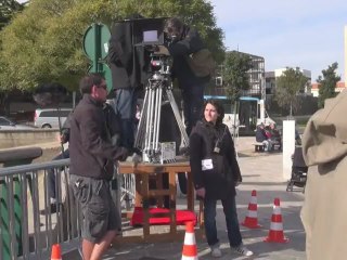 Tournage de "Le Solitaire" aux Sables d'Olonne