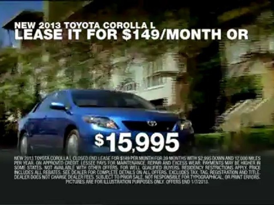 2013 Toyota Corolla – Toyotathon - Sun Toyota – New Port Richey, FL