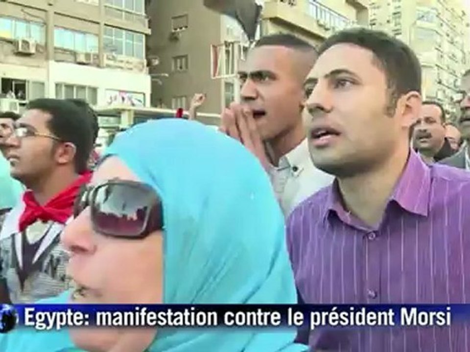 Egypte: nouvelles manifestations anti-Morsi au Caire