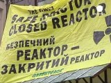 Protestas antinucleares en Ucrania