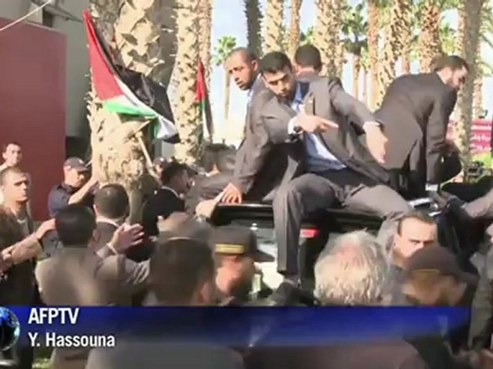 Hamas chief in Gaza for his first ever visit