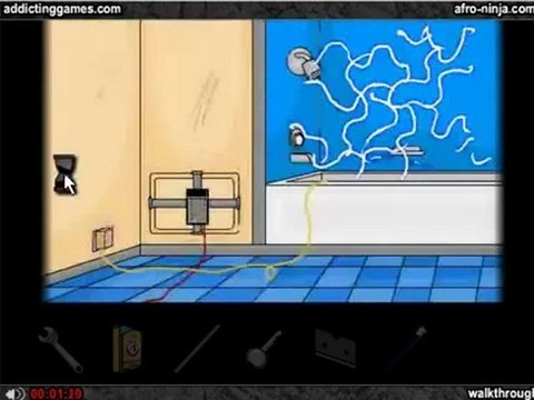 Escape: The Bathroom Walkthrough / Speedrun (1:22)