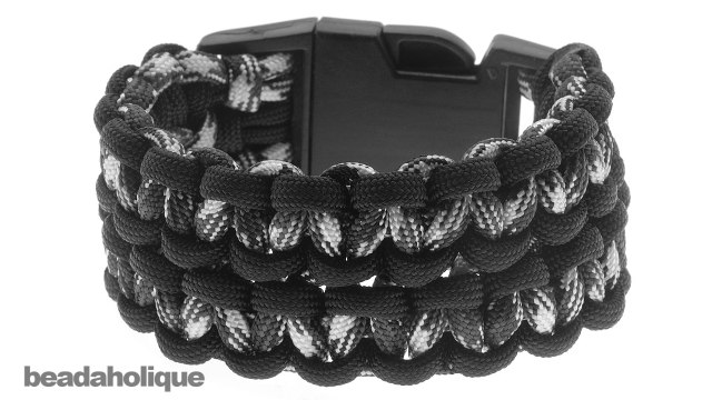 How to Make a Wide (Double) Cobra Paracord Bracelet
