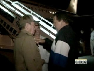 Hugo Chavez returns to Venezuela after medical treatment in Cuba