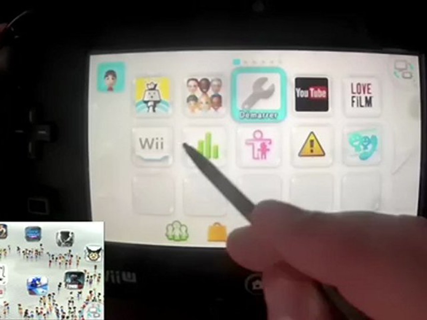 Console Nintendo Wii U Trucs Et Astuces 1 Utiliser Le Gamepad Comme Telecommande Video Dailymotion