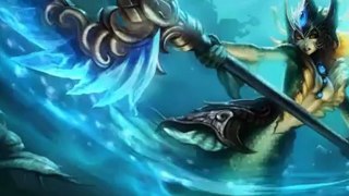 League of legends Login theme - Nami, the Tidecaller