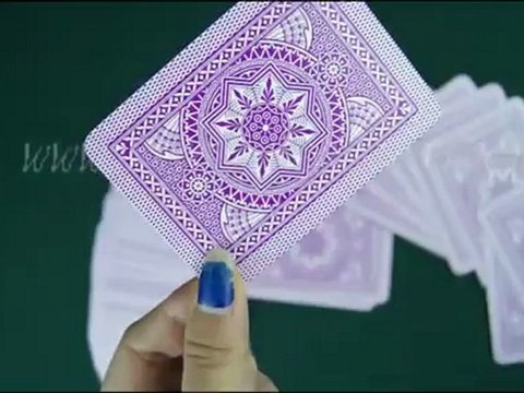 MARKED-POKER Modiano-Cristallo-Purple Card-Cheating-tricks