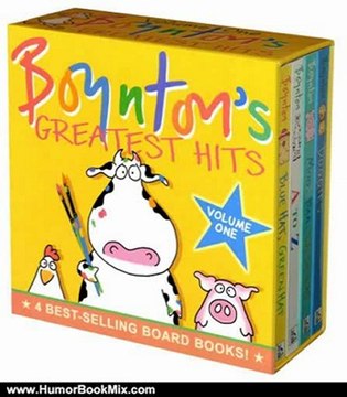 Humor Book Review: Boynton's Greatest Hits: Volume 1/Blue Hat, Green Hat; A to Z; Moo, Baa, La La La!; Doggies (Boynton Board Books) by Sandra Boynton