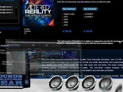 Big Fish Audio Altered Reality library review - SoundsAndgear