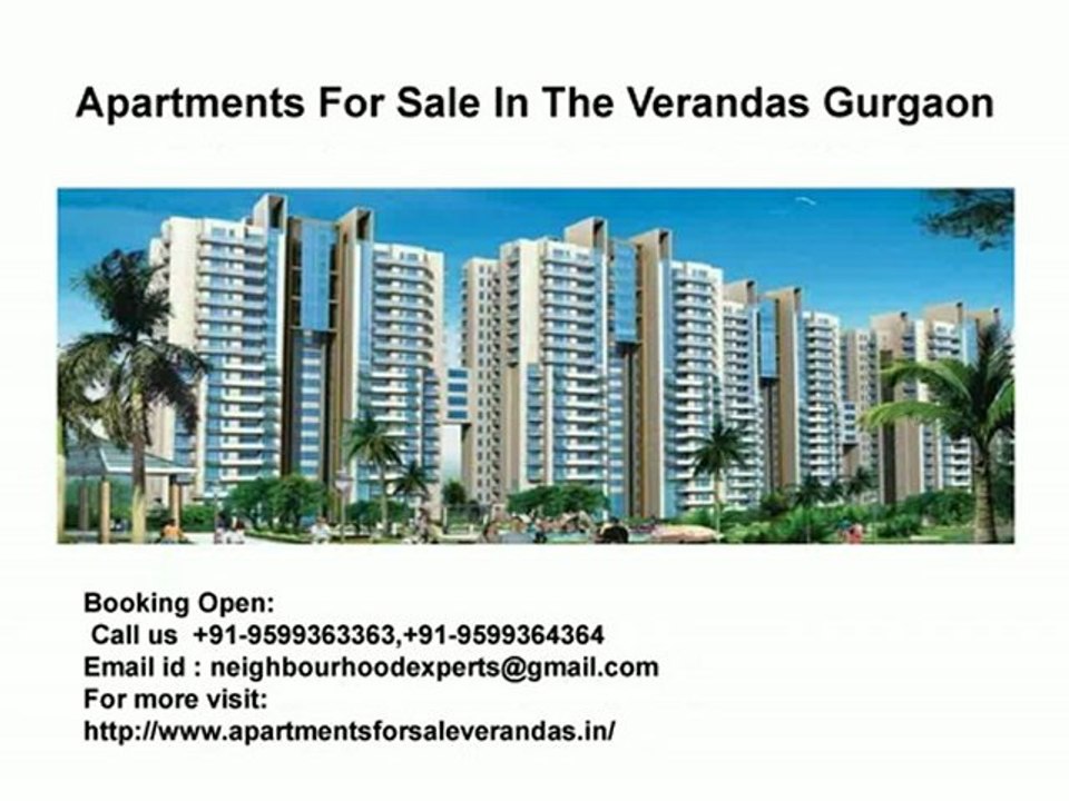 Apartments For Sale In The Verandas @ Call 9599363363