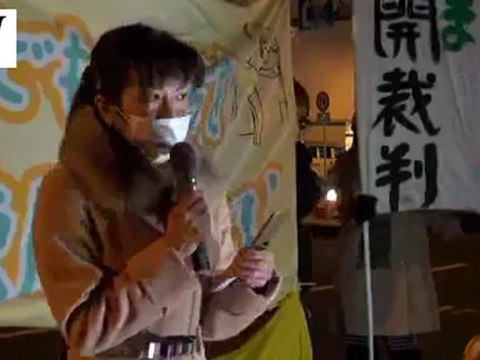 20121207 《索引付》ふくしま集団疎開裁判 文科省前抗議行動