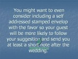 Free Wedding Favors Ideas - [ Cheap Wedding Favors ]