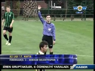 7 Aralık 2012 A2 Ligi Fenerbahçe 3-2 Akhisar Belediyesi