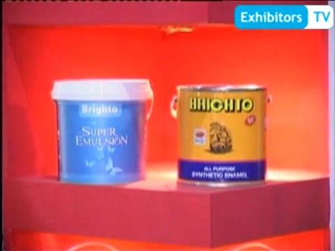 Brighto Paints (Pvt) Ltd. - leading manufacturer of Perfumed Matt Finish Enamel & Gloss Finish (Exhibitors TV Network @ 8th Build Asia 2012)