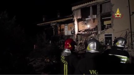 Prato - Esplosione abitazione in località Grisciavola (07.12.12)