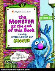 Humour Book Review: The Monster at the End of this Book (Sesame Street) (Big Little Golden Book) by Jon Stone, Michael Smollin