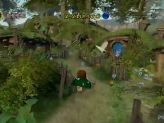 Guide personnages de LEGO Le Seigneur des Anneaux : Bilbom Sacquet (vieux)