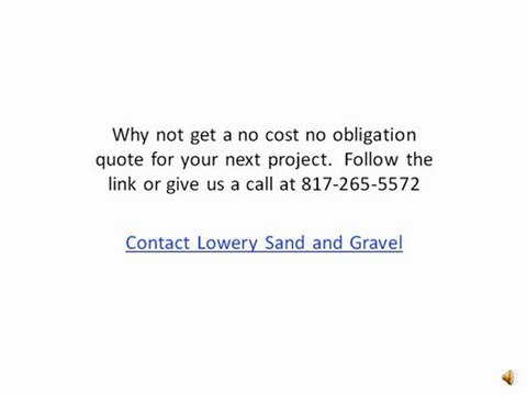 Sand and Gravel Dallas TX | Find Sand and Gravel in Dallas TX