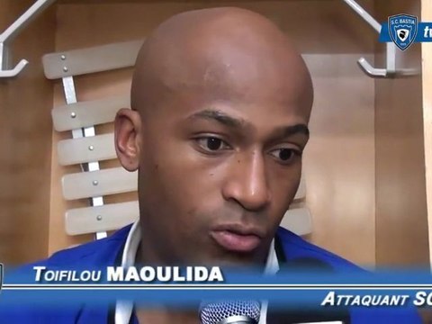 L1 / 2012-13 : Toulouse 0-0 Bastia : Réaction de T. Maoulida