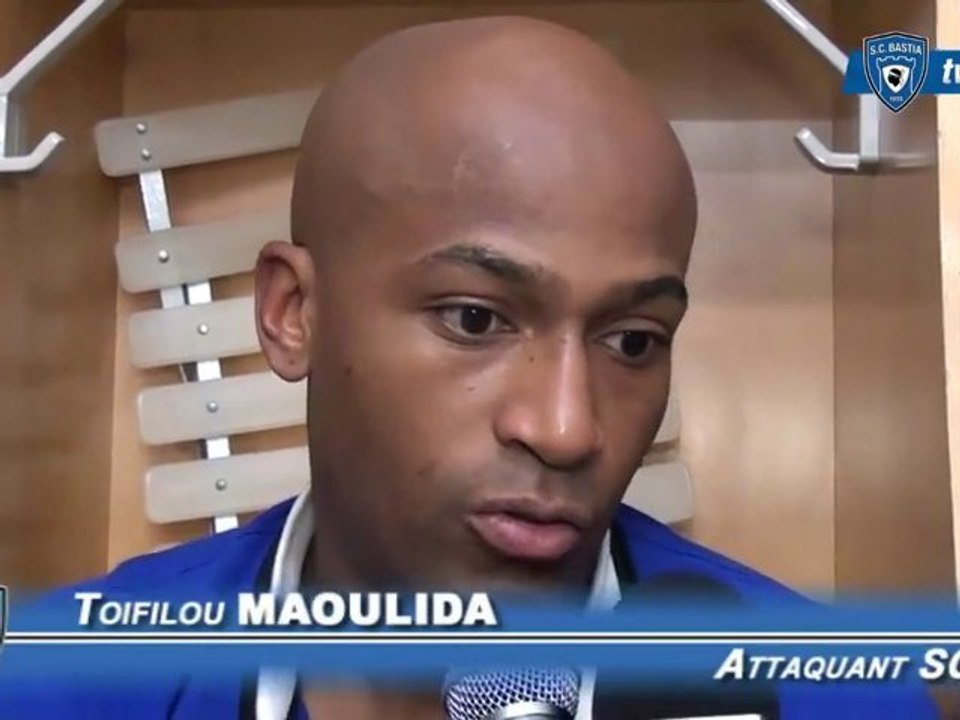 L1 / 2012-13 : Toulouse 0-0 Bastia : Réaction de T. Maoulida