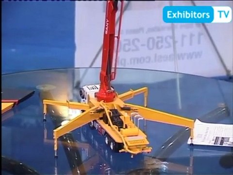 Apex Machinery (Pvt) Ltd promotes Sany Mobile Concrete Pump (Exhibitors TV @ 8th Build Asia 2012)