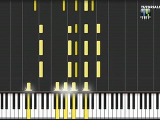 How to play - Adele "Skyfall" (Tutorial Piano)