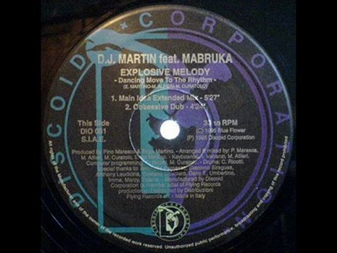 Dj Martin Feat. Mabruka - Explosive Melody (Dancing Move To The Rhythm) (Main Idea Extended Mix)